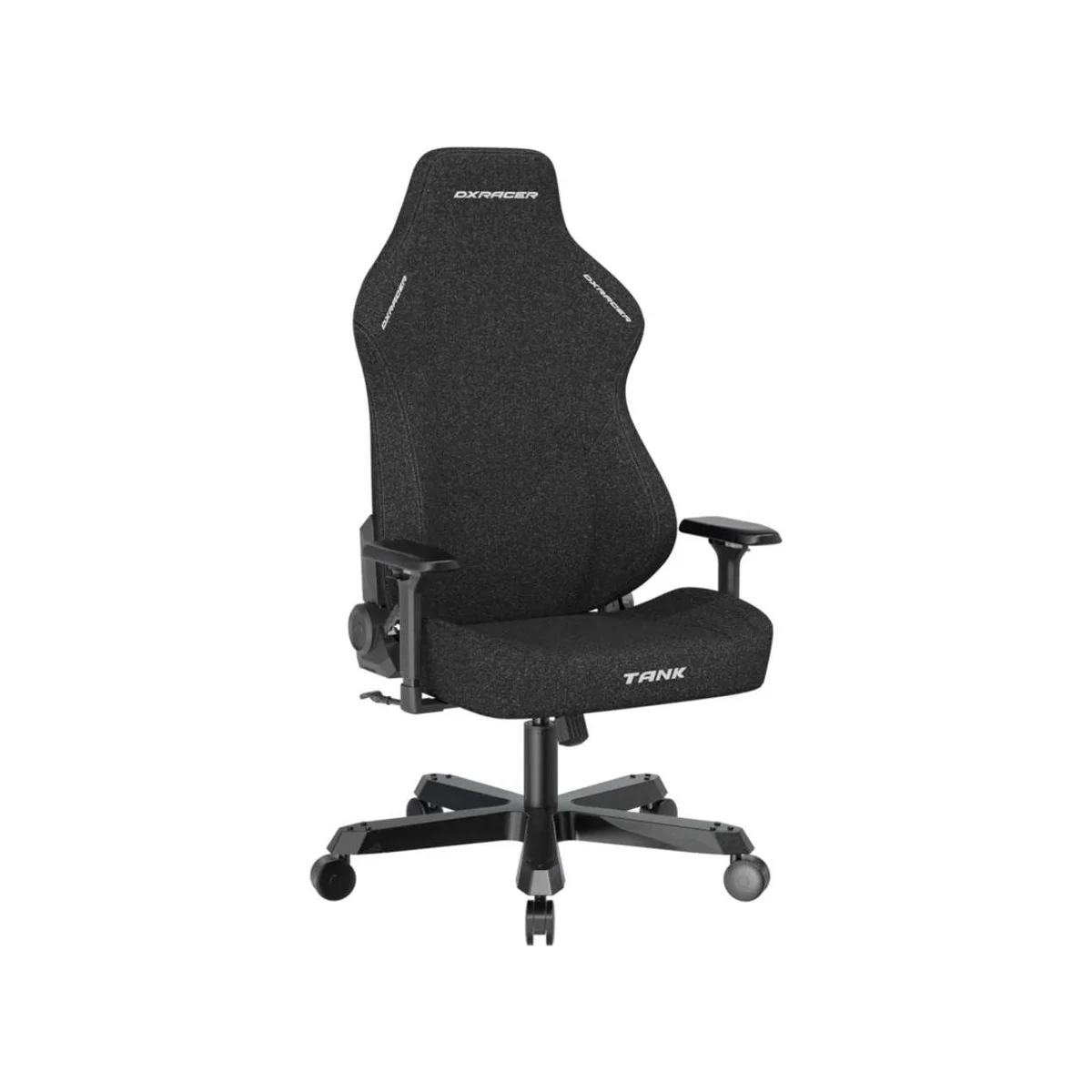 DXRACER Tank Series XXL Fabric Gaming Chair - Black (Extra Wide Seat, Magnetic Support, Heavy-Duty) - GC/XXLTM23FBE/N view 2