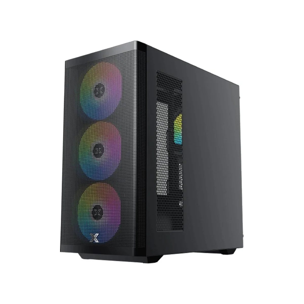Xigmatek Osiris 4x Fans E-ATX Mid-Tower Gaming Case - Black - EN46803 view 2
