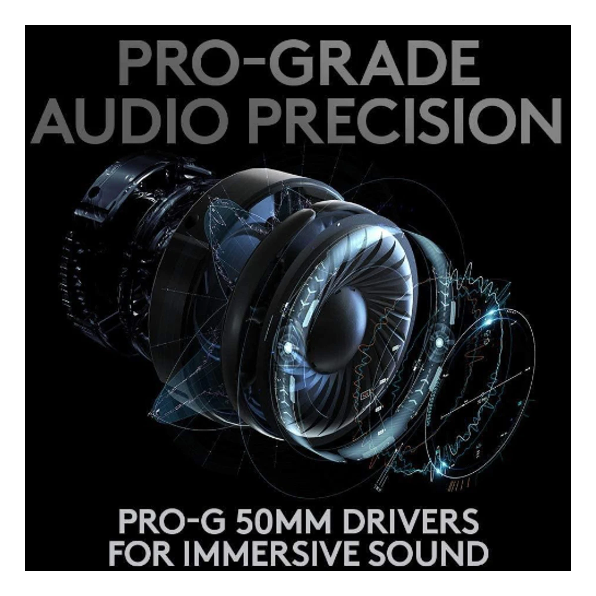 Logitech PRO X Wireless Lightspeed Gaming Headset | 981-000907 view 4