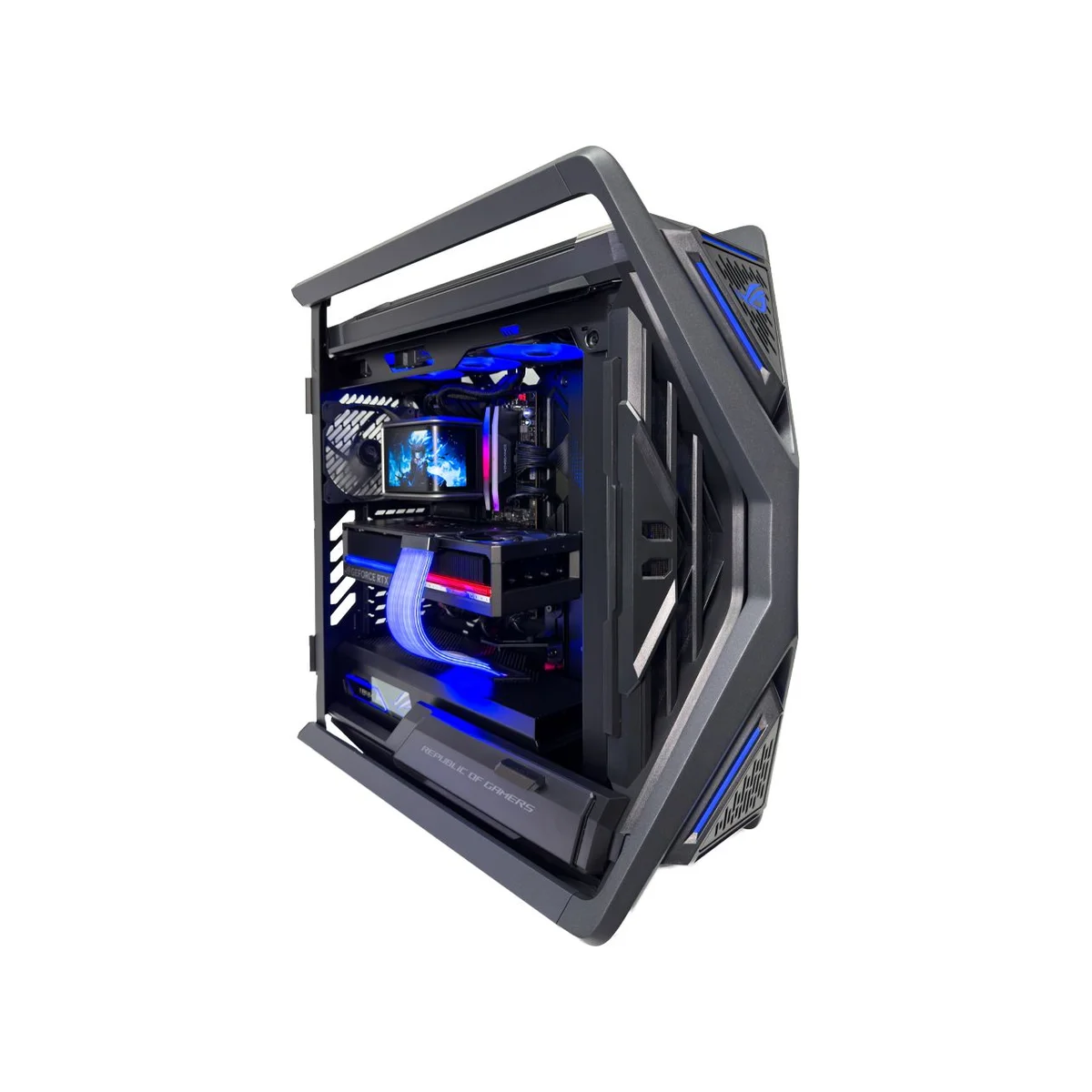 Gaming PC Warrior (Ryzen 9 9950X3D, 96 GB DDR5 RAM, RTX 5090 32GB GPU) - Gaming_PC_Warrior view 2