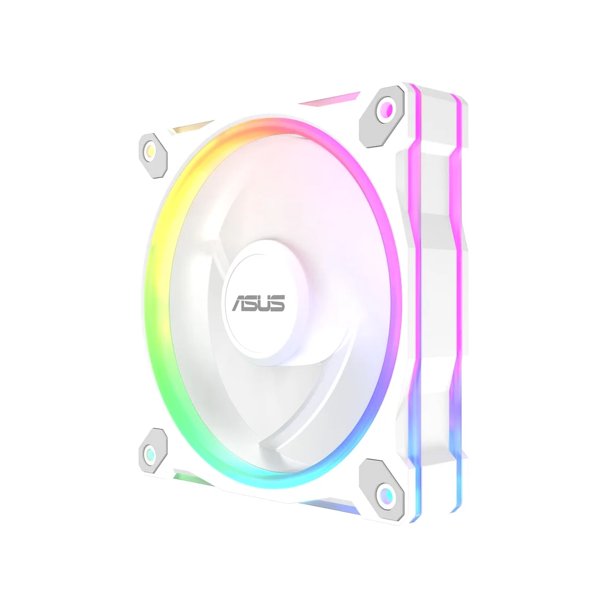 ASUS Prime MR120 ARGB Single Pack Case Fan - White - 90DA00I3-B09000