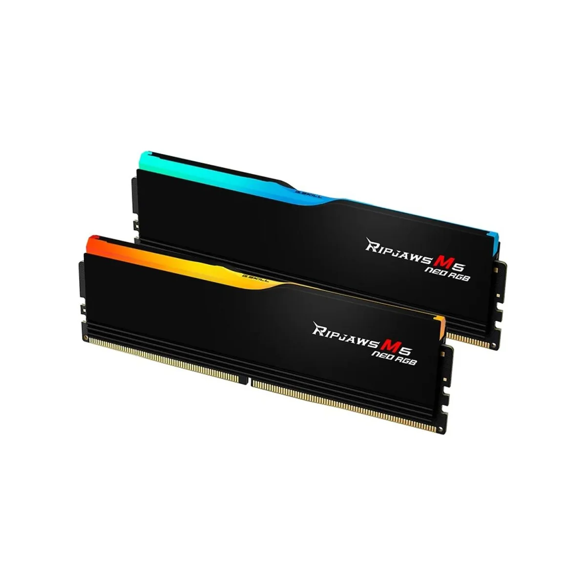 G.SKILL Ripjaws M5 Neo RGB 64 GB (2X32) DDR5 6000MT/s RAM Memory (Black) – F5-6000J3636F32GX2-RM5NRK view 2