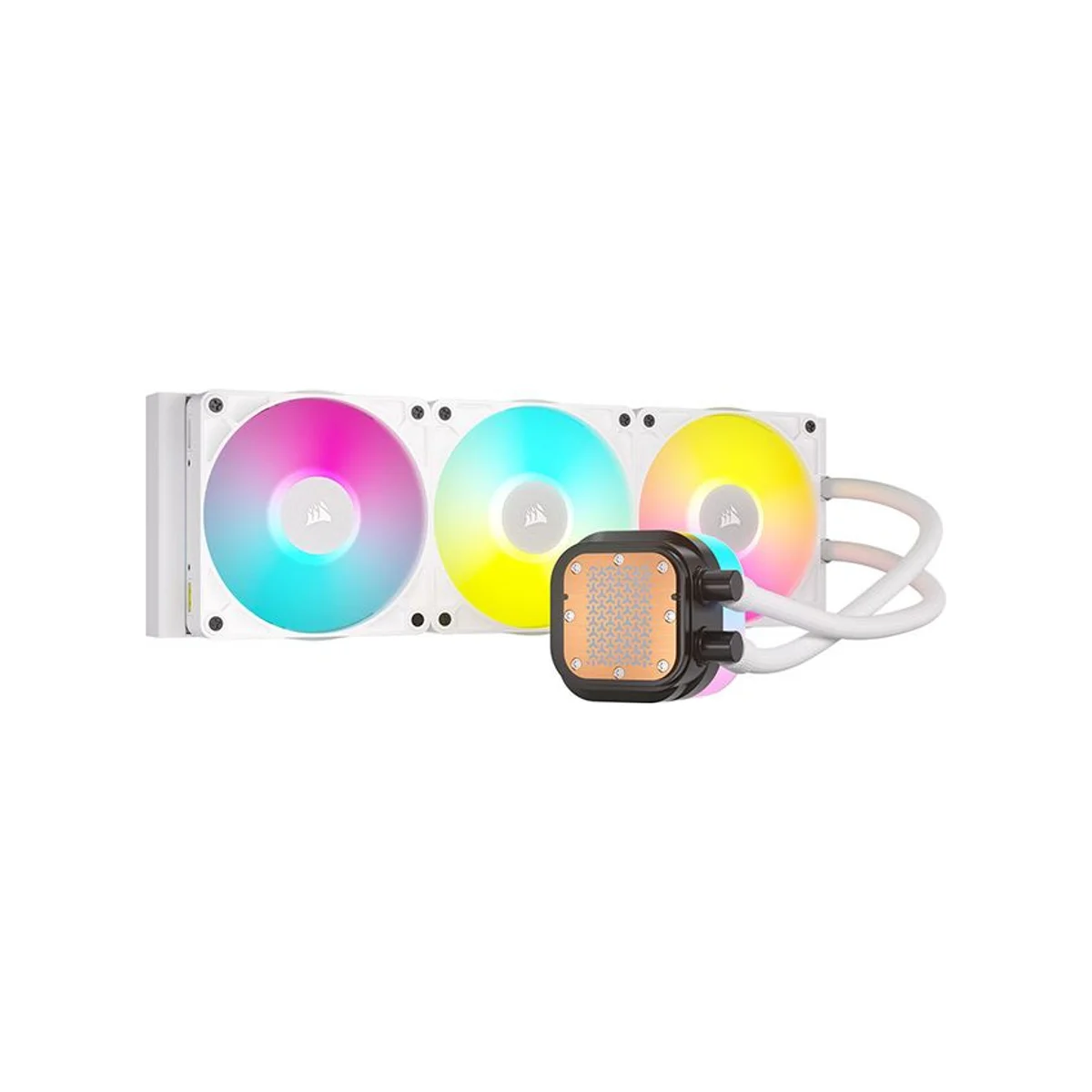 CORSAIR iCUE LINK TITAN 360 RX RGB AIO Liquid CPU Cooler - White - CW-9061021-WW