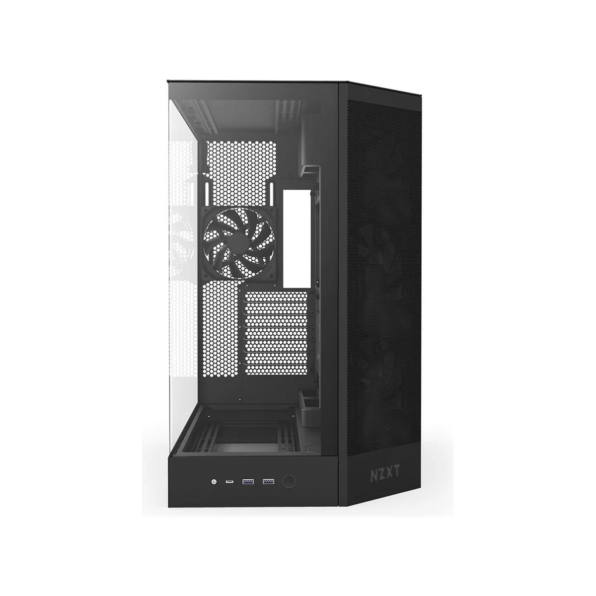 NZXT H9 Flow ATX Mid Tower Gaming Case – Black - CM-H92FB-01 view 11