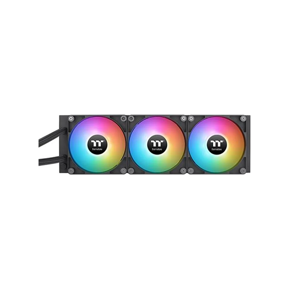 Thermaltake TH360 V2 Ultra ARGB Sync All-In-One Liquid Cooler - Black (2.1” LCD, 360mm Radiator, ARGB Fans) - CL-W384-PL12SW-A view 2