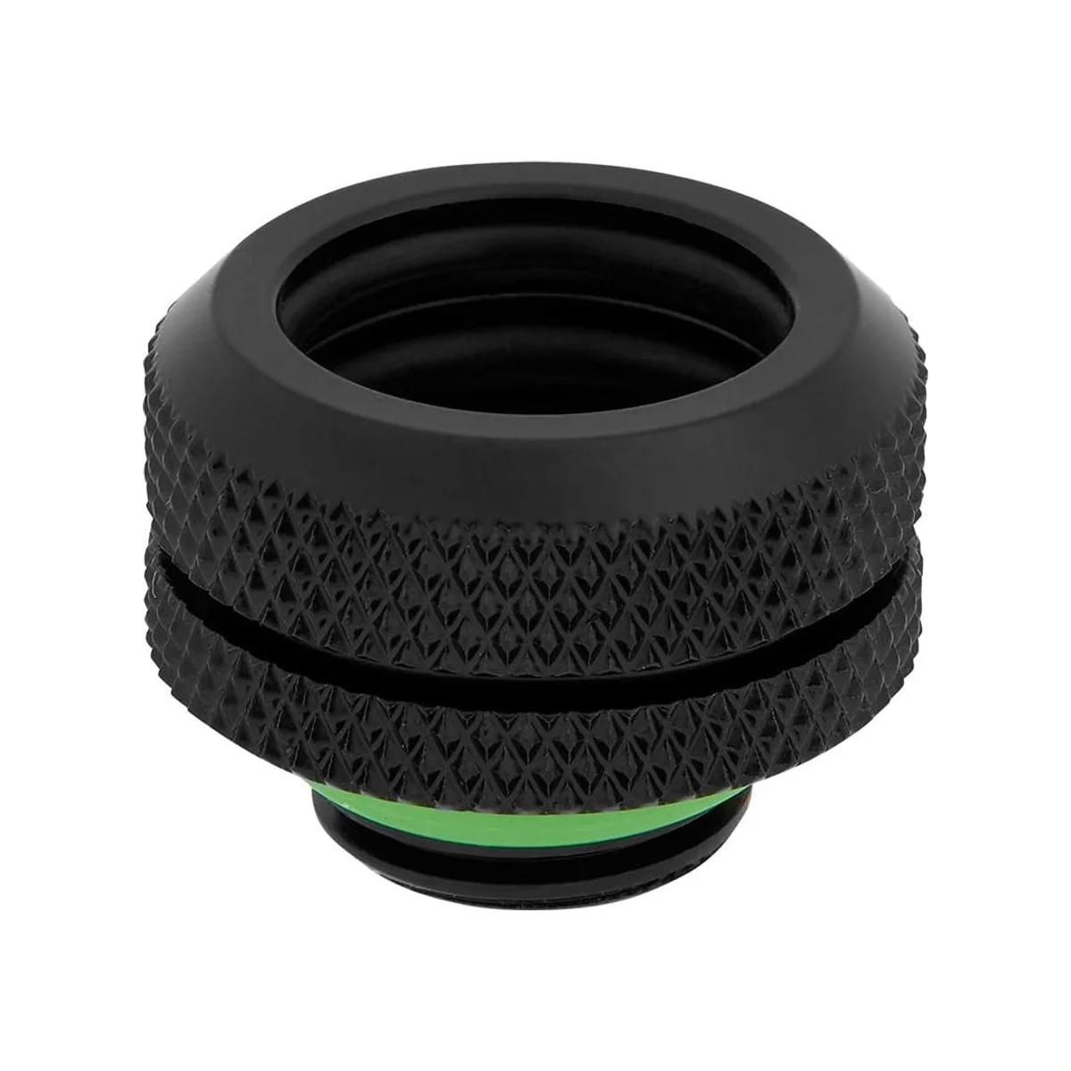 CORSAIR Hydro X Series XF Hardline 14mm OD Fitting Four Pack — Black - CX-9052008-WW view 2