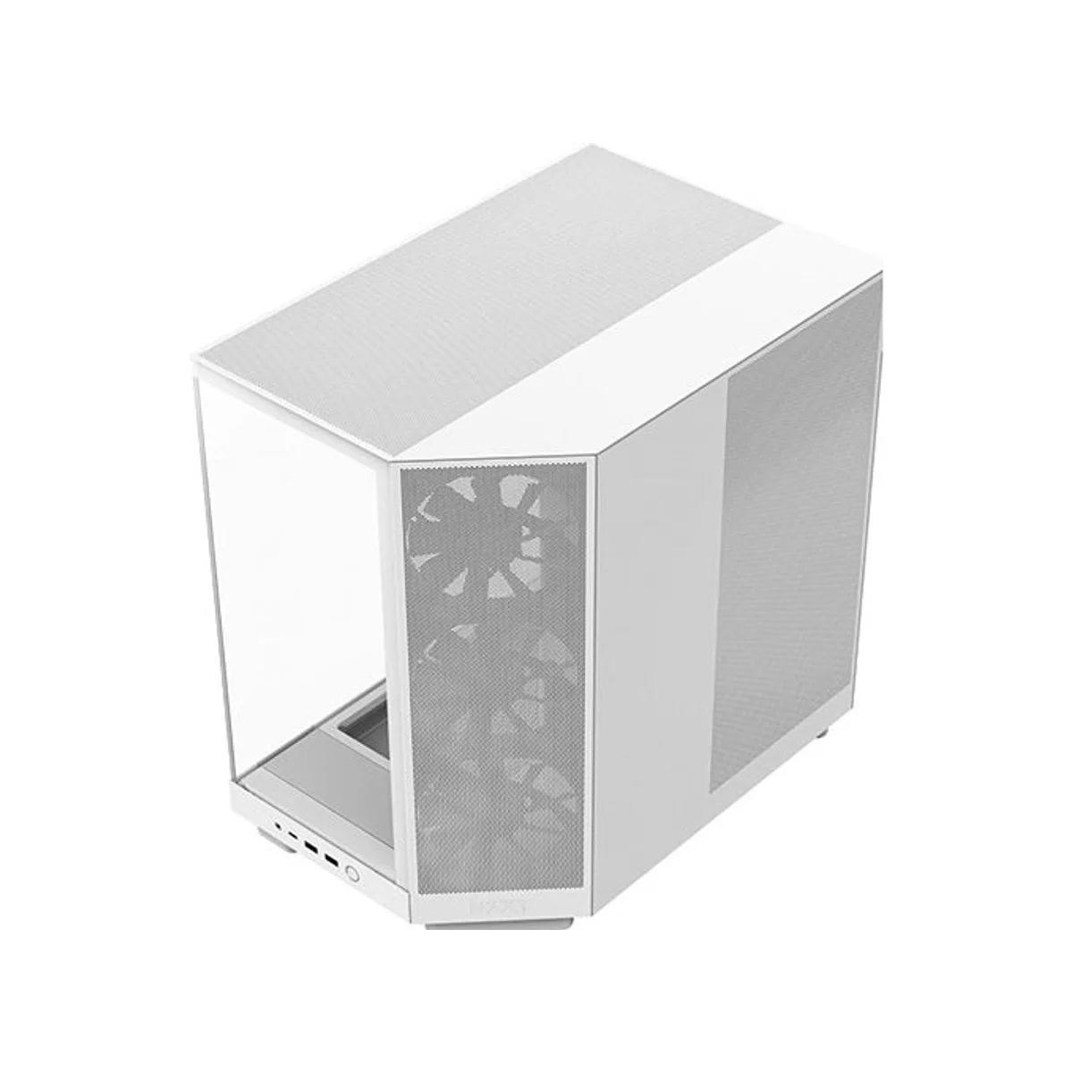 NZXT H6 Flow ATX Mid Tower Gaming Case – White - CC-H61FW-01 view 4