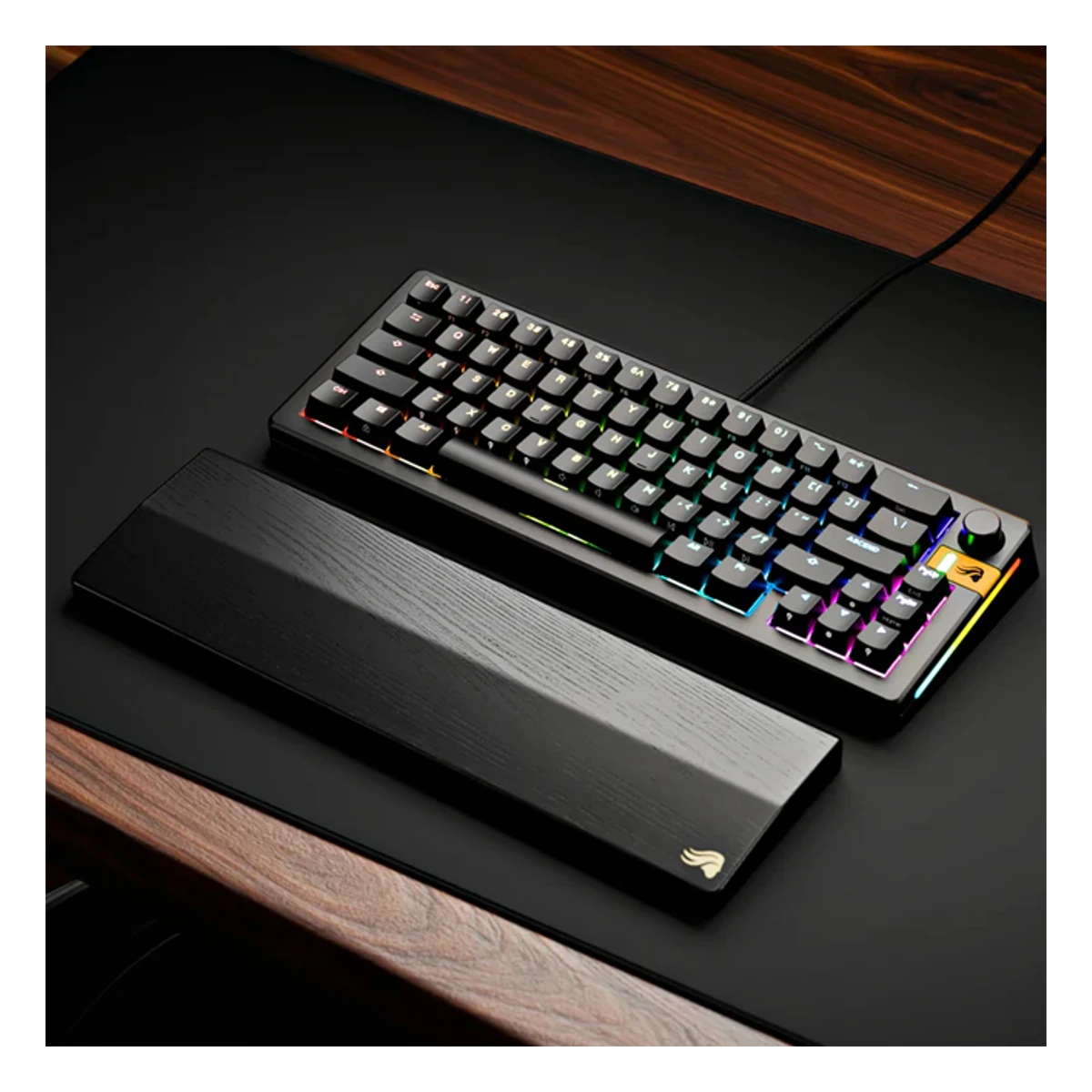 Glorious GMMK 3 HE 65% Prebuilt Wired US Keyboard - Black | GMMK3-65-HE-W-B view 6