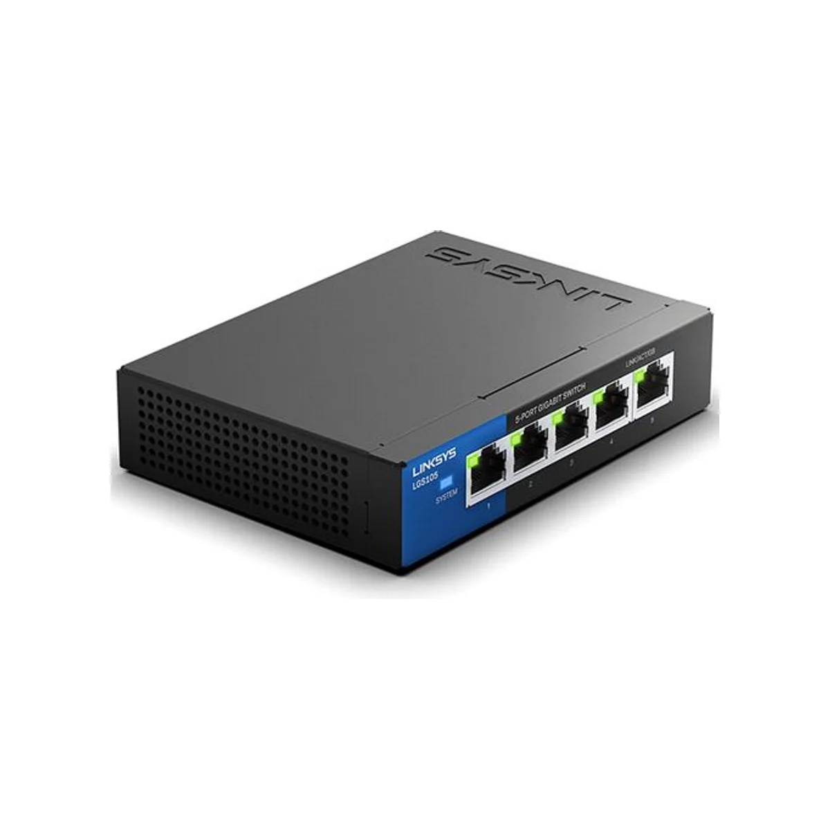 Linksys LGS105-ME 5-Port Gigabit Unmanaged Network Switch (Gigabit Ethernet) view 2