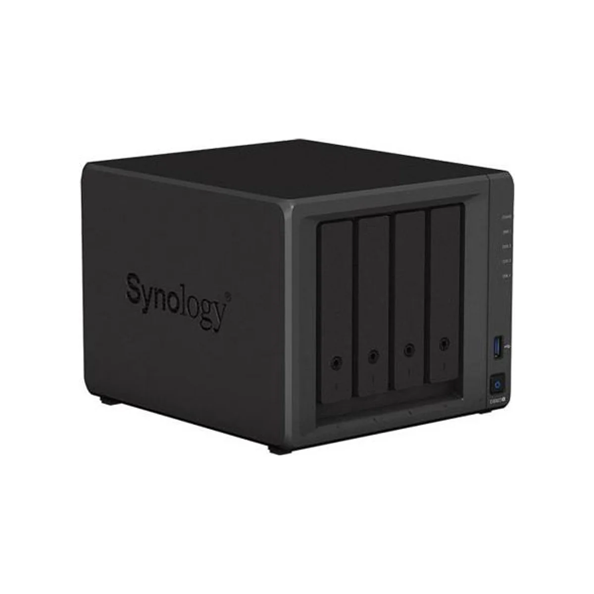 SYNOLOGY DS923+ NAS BOX | DS923+ (AMD Ryzen R1600, 4GB ECC DDR4, 4-Bay) - DS923 PLUS view 2