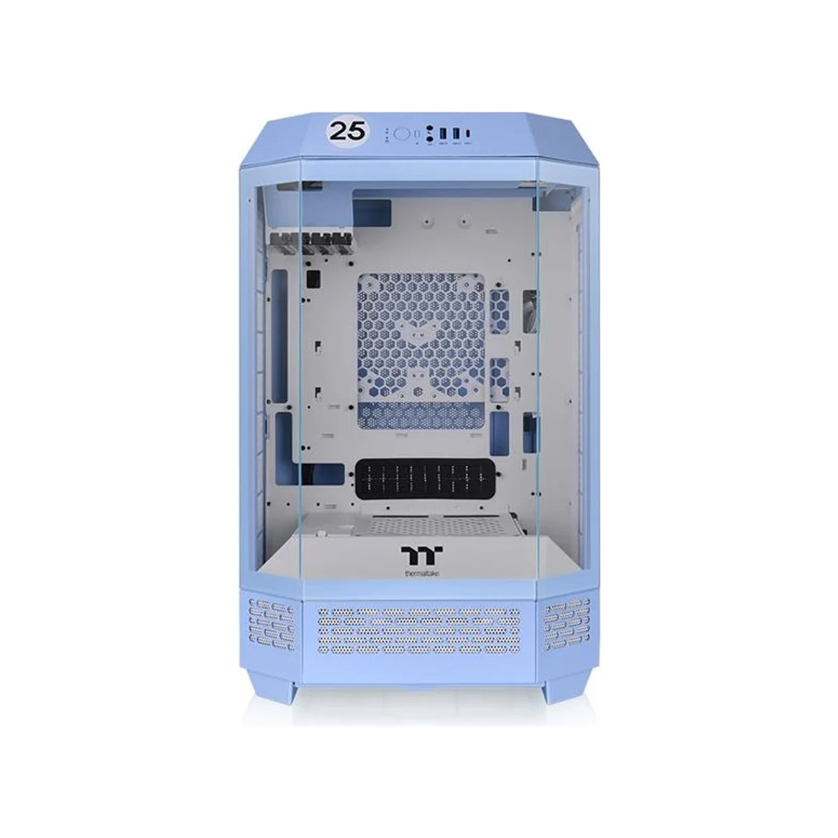 Thermaltake The Tower 300 Hydrangea Micro-ATX Gaming Case - Blue - CA-1Y4-00SFWN-00 view 6