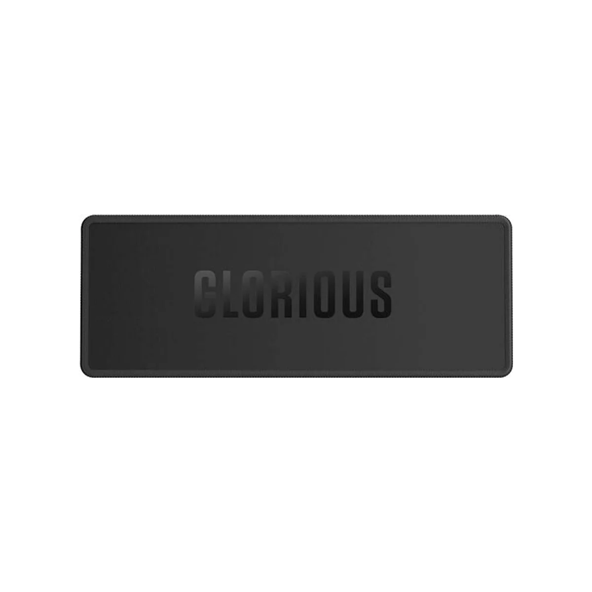 GLORIOUS Stitched Cloth 65% Keyboard Mat - Black - ACC-KBM-STC-65-BLK