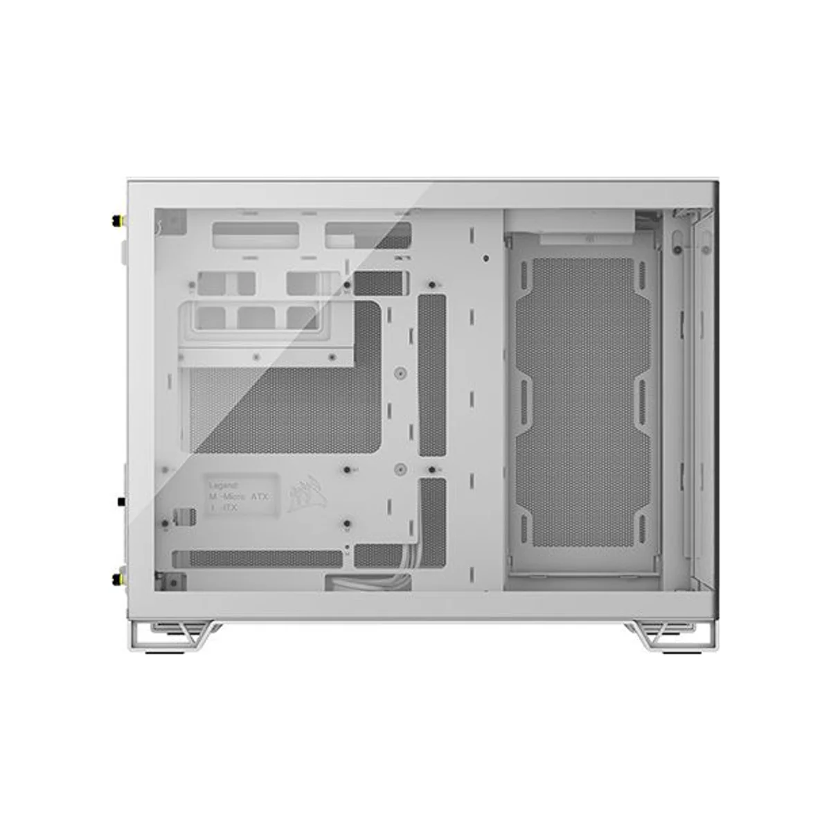 Corsair 2500X Dual Chamber Gaming Case - White - CC-9011266-WW view 4