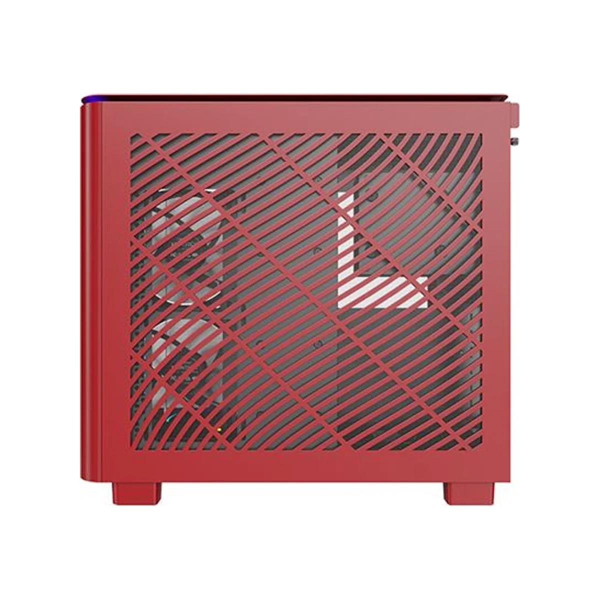 Montech KING 95 PRO Dual-Chamber ATX Mid-Tower Gaming Case - Red - MO-CA-KING95-PRO-RED view 5