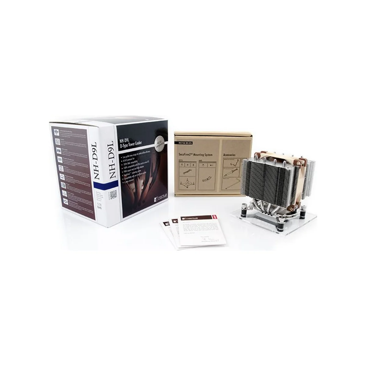 Noctua NH-D9L Dual-Tower CPU Cooler (LGA1851, 92mm PWM Fan, 110mm Height) - NH-D9L view 3