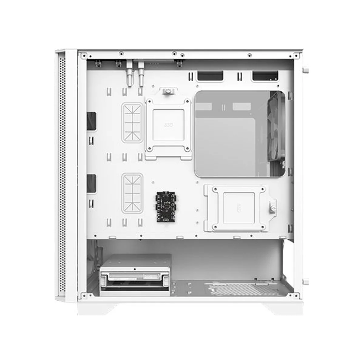 Montech Air 100 ARGB ATX Gaming Case - White - AIR-100-ARGB-WHITE view 4