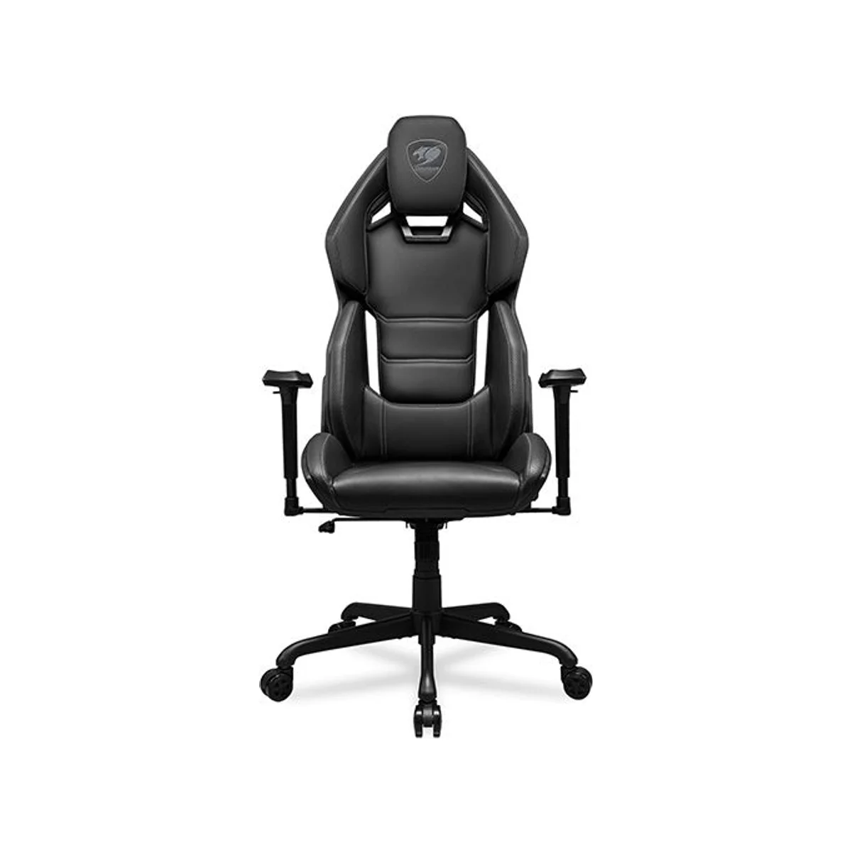 COUGAR Hotrod Hyper-Dura Leatherette Gaming Chair - Black (3D Armrest, Steel Base, Lumbar Pillow) - 3MARXBLB.0001 view 2