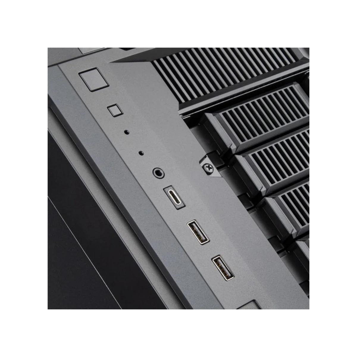 SilverStone CS382 High Performance Micro-ATX NAS Chassis Case - Black - CS382 view 11