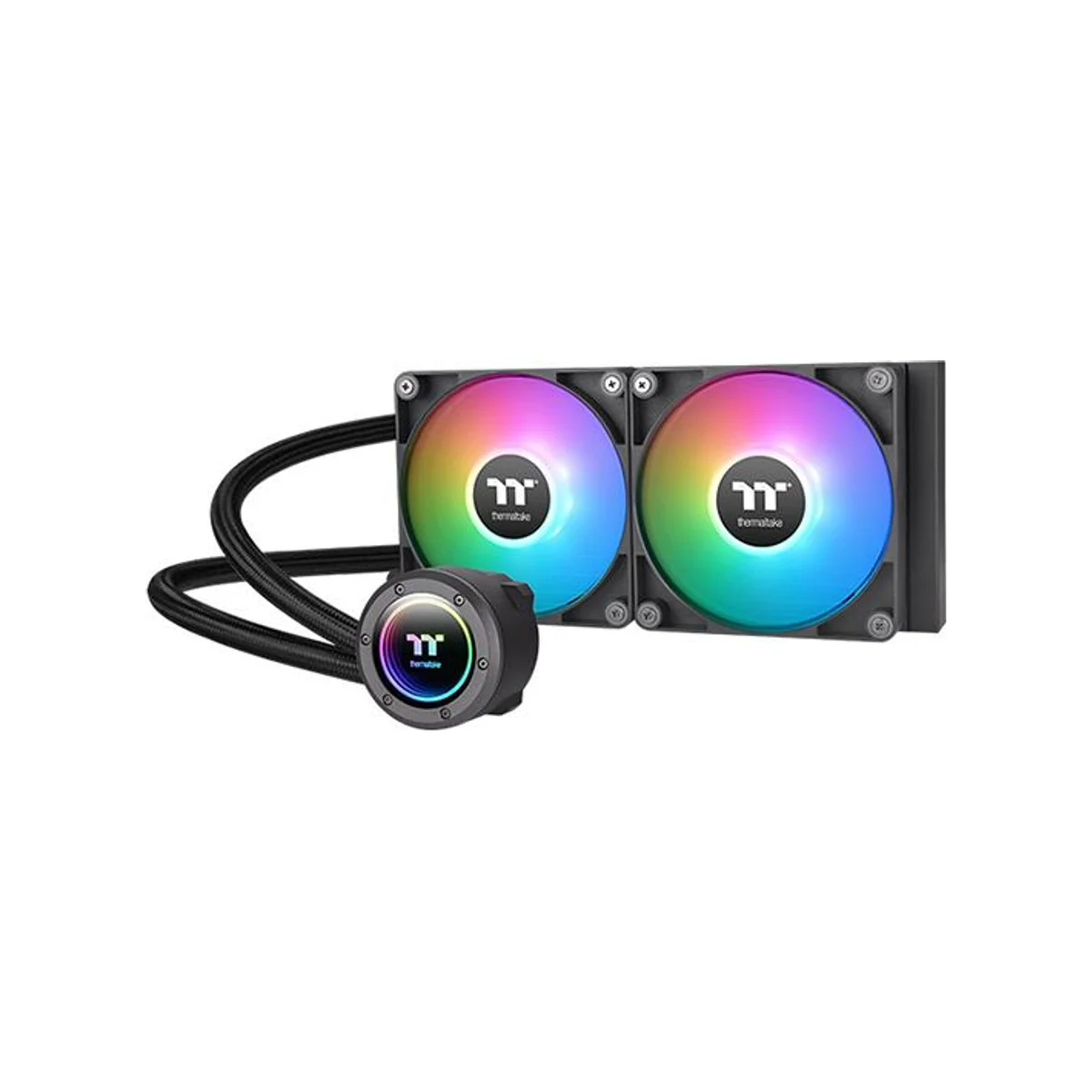 Thermaltake TH240 V2 ARGB Sync AIO CPU Liquid Cooler - Black - CL-W361-PL12SW-A