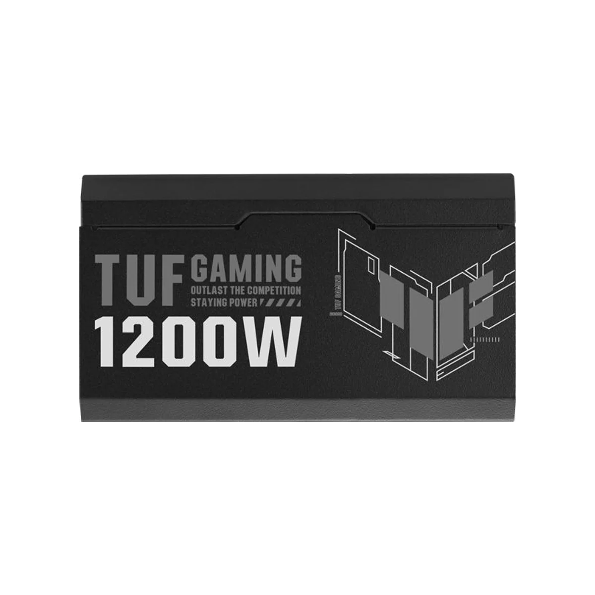 ASUS TUF GAMING 1200W Gold ATX Power Supply - Black - 90YE00S0-B0NA00 view 3