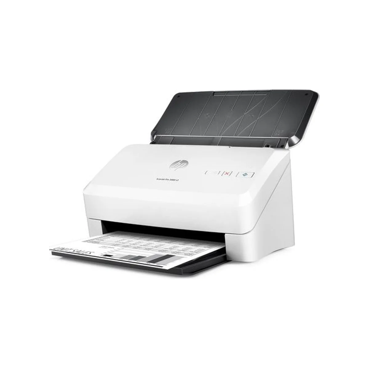 HP ScanJet Pro 3000 s3 Sheet-feed Document Scanner - White (600 dpi, 35 ppm/70 ipm, 24-Bit Color, 8.5x122" Scan Area, Duplex) - L2753A