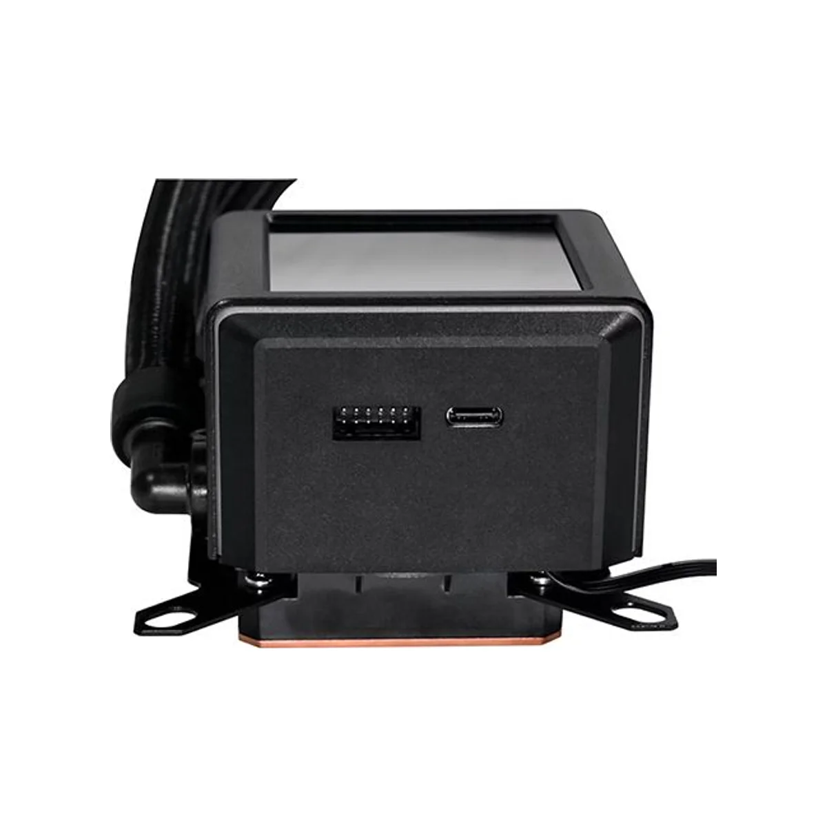 Lian Li Galahad II 360 LCD RGB Fan Liquid CPU Cooler (Black) - GA2ALCD36B view 4
