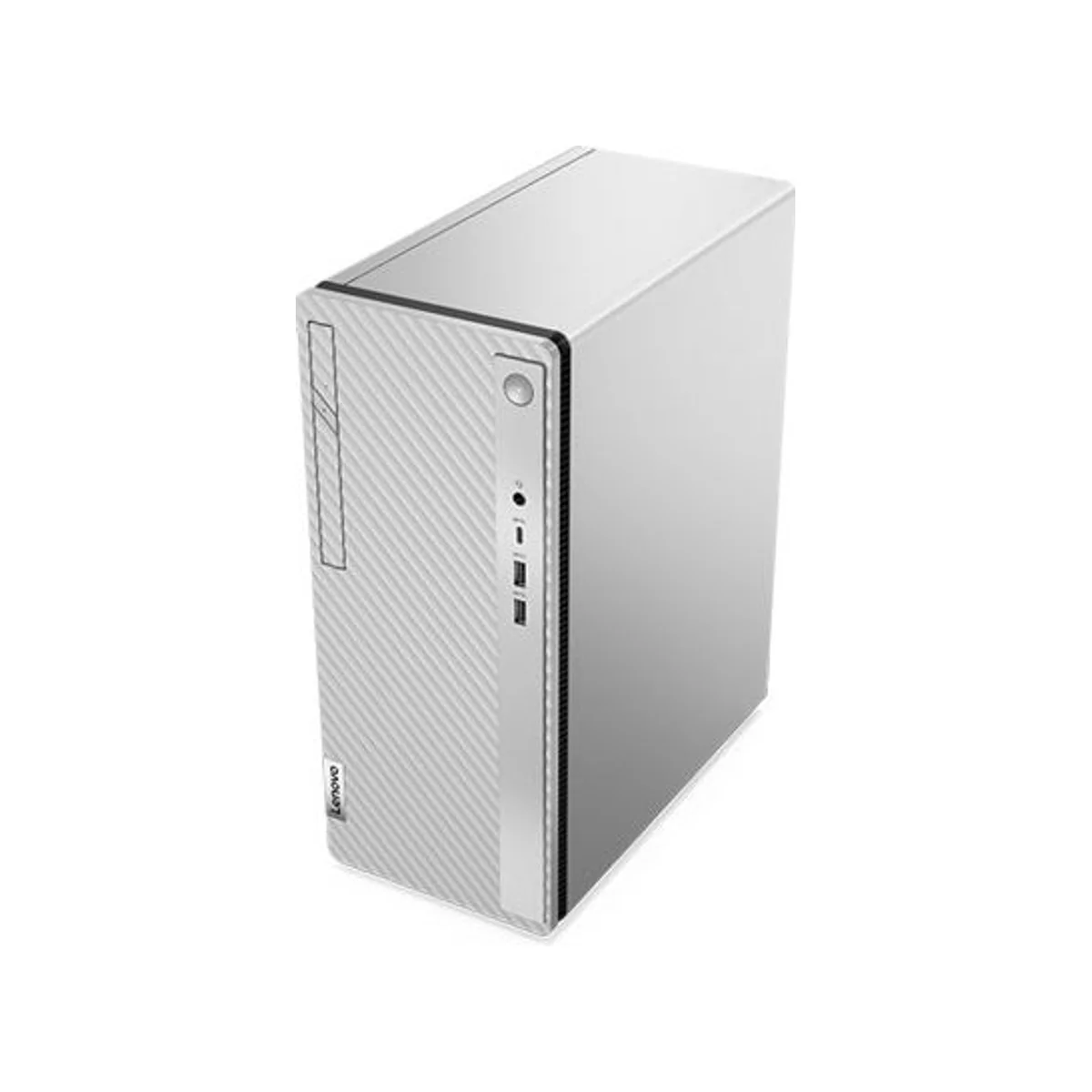 LENOVO IdeaCentre 5 Tower Desktop (Intel Core i7-12700, 8GB RAM, 1TB HDD, DVD±RW, DOS) - 90T3007FAK view 2