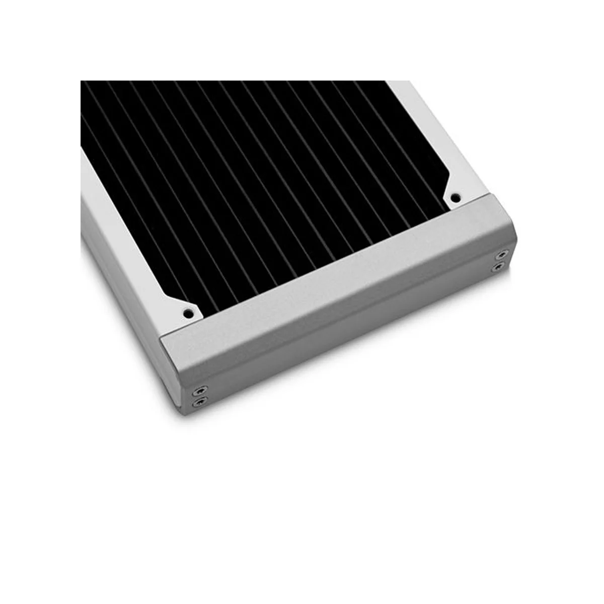 EKWB EK-Quantum Surface S240 Dual Fan Radiator - White | 240mm, 20 FPI - 3831109838976 view 3