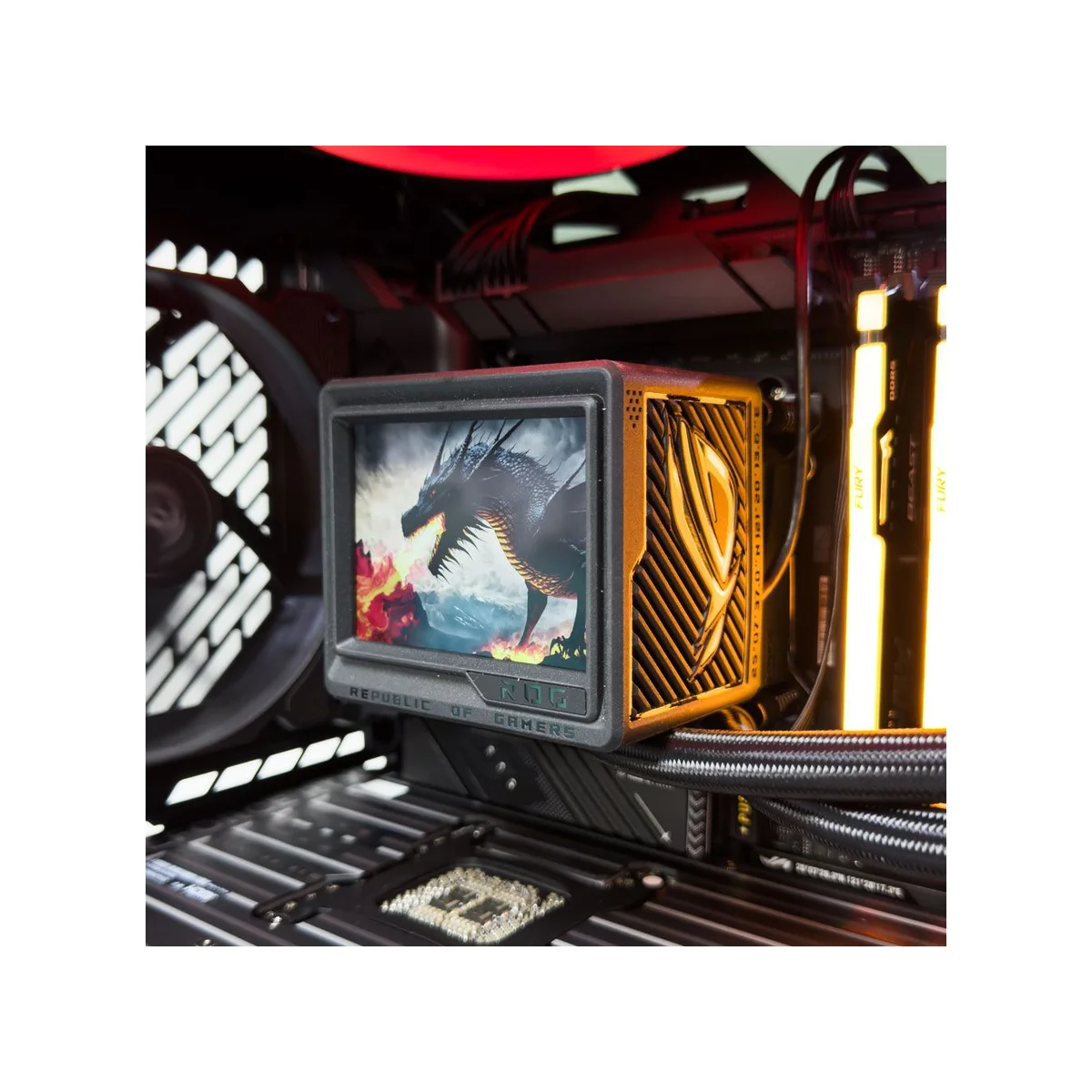 5090 Gaming PC (Ryzen 9 9950X3D, 64GB DDR5, RTX 5090 32GB) - Powered By ASUS - 5090_Gaming_PC view 6