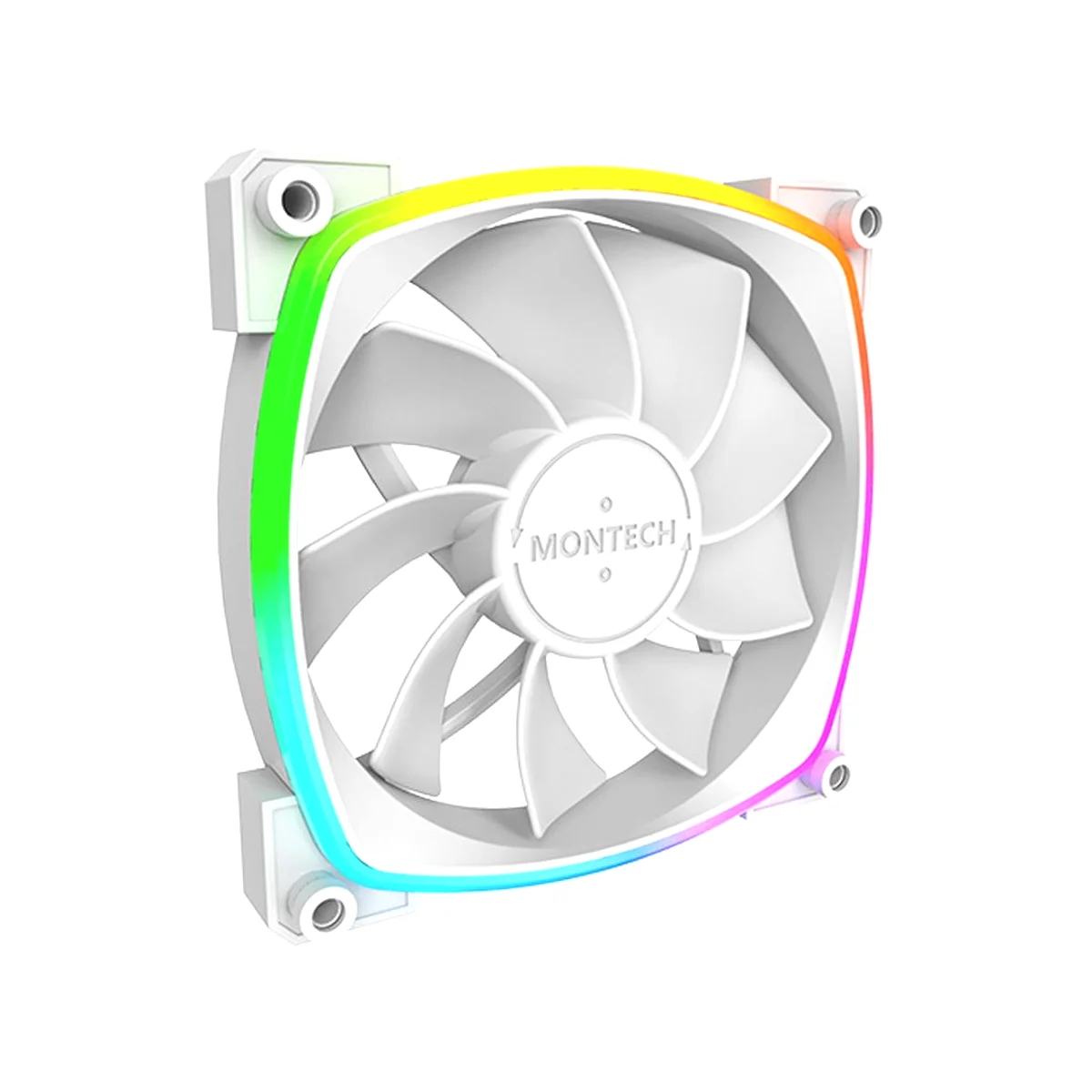 Montech RX120 PWM Reversed Blade Fan - White - RXW250500004 view 5