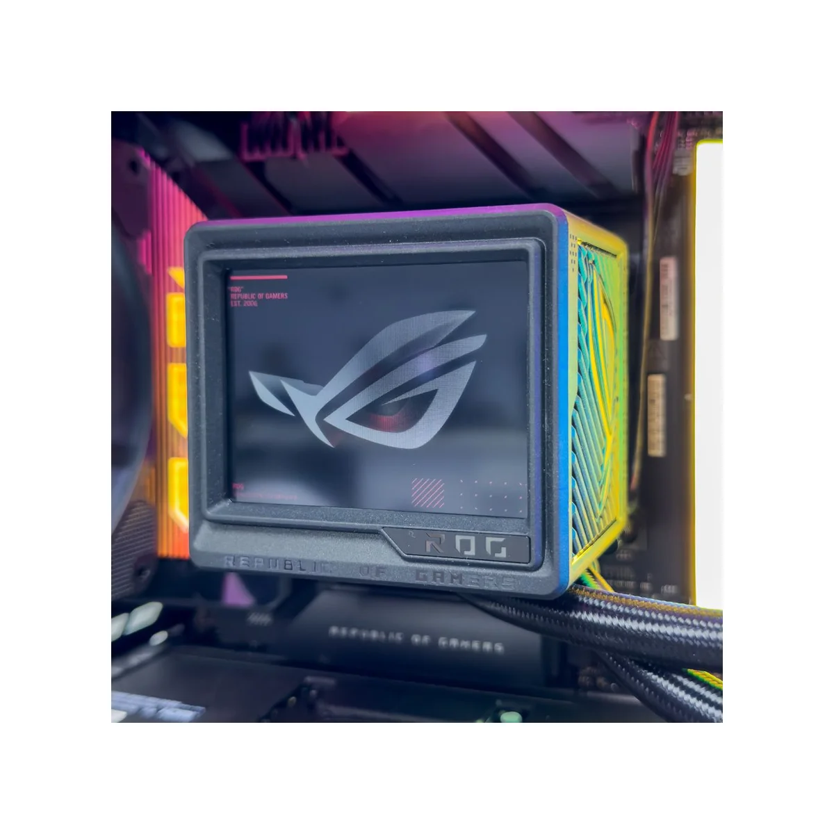 Gaming PC ROG (Ryzen 9 9950X3D, 64 GB DDR5 RAM, RTX 5090 32GB GPU) - Powered by ASUS - Gaming_PC_ROG view 6