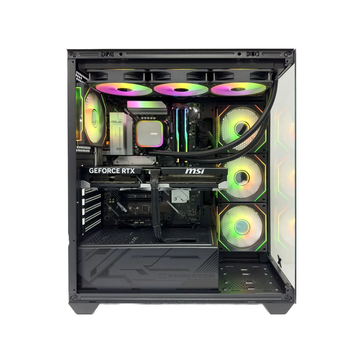 Gaming PC Blast Gaming Desktop (Intel Ultra 7 265, RTX 5070 Ti, 32GB DDR5 RAM) - Gaming_PC_Blast view 3
