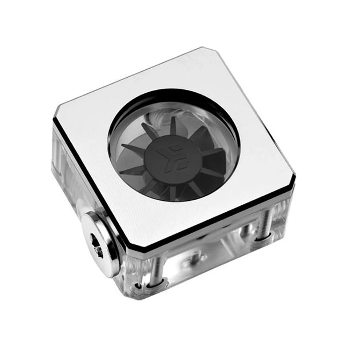 EKWB EK-Quantum Flow Indicator D-RGB – Nickel | G1/4" Plug - 3831109829899