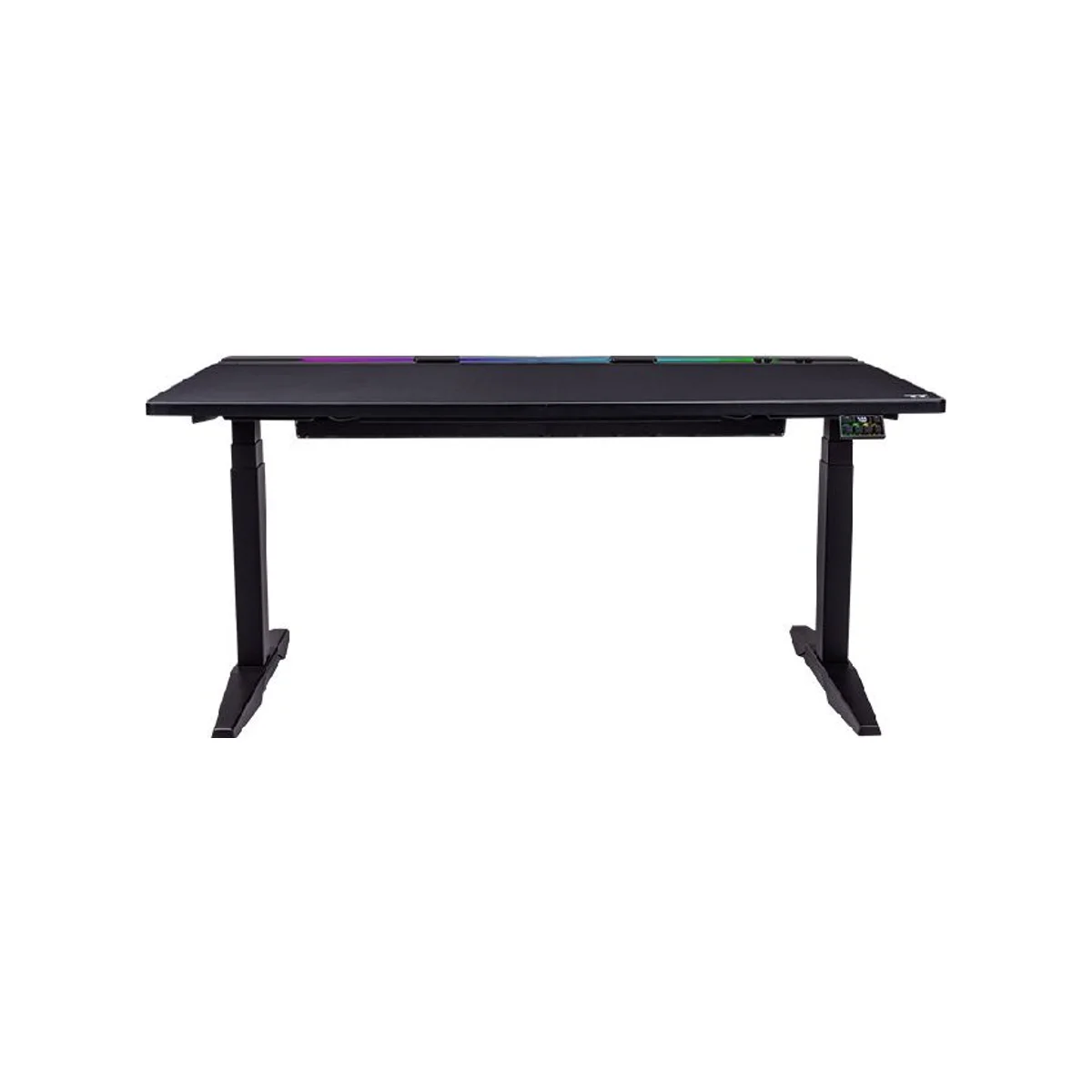 THERMALTAKE G700 RGB Gaming Desk - Black (Adjustable Height, Dual Motor, RGB Lighting) - GGD-G70-BKEIRX-22 view 3
