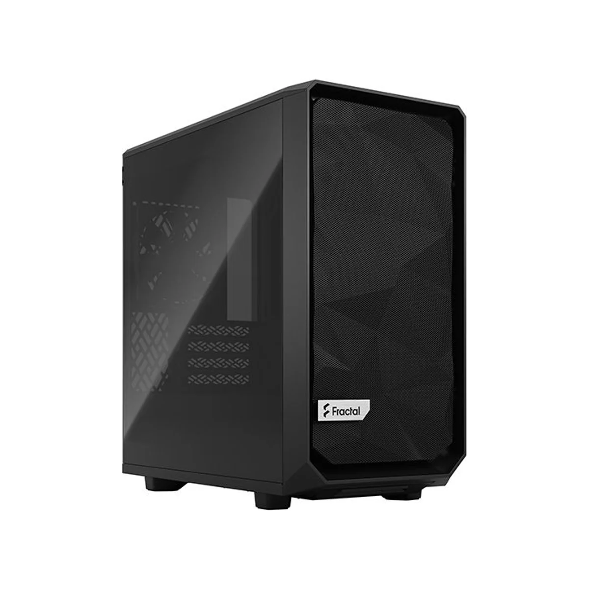 Fractal Meshify 2 Mini Black TG Dark Tint Micro ATX Mid Tower Case (mATX, Dark Tint Glass, High Airflow) - FD-C-MES2M-01 view 21