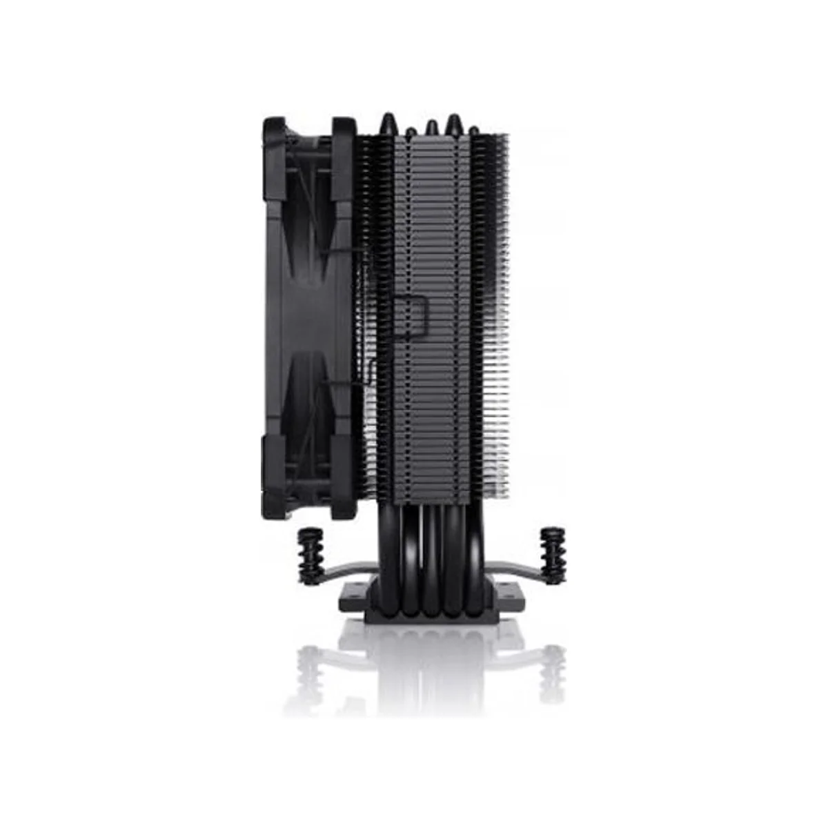 Noctua NH-U12S CH.BK Chromax.Black CPU Cooler (All Black, Slim Design, 120mm PWM Fan) - NH-U12S CH.BK view 3