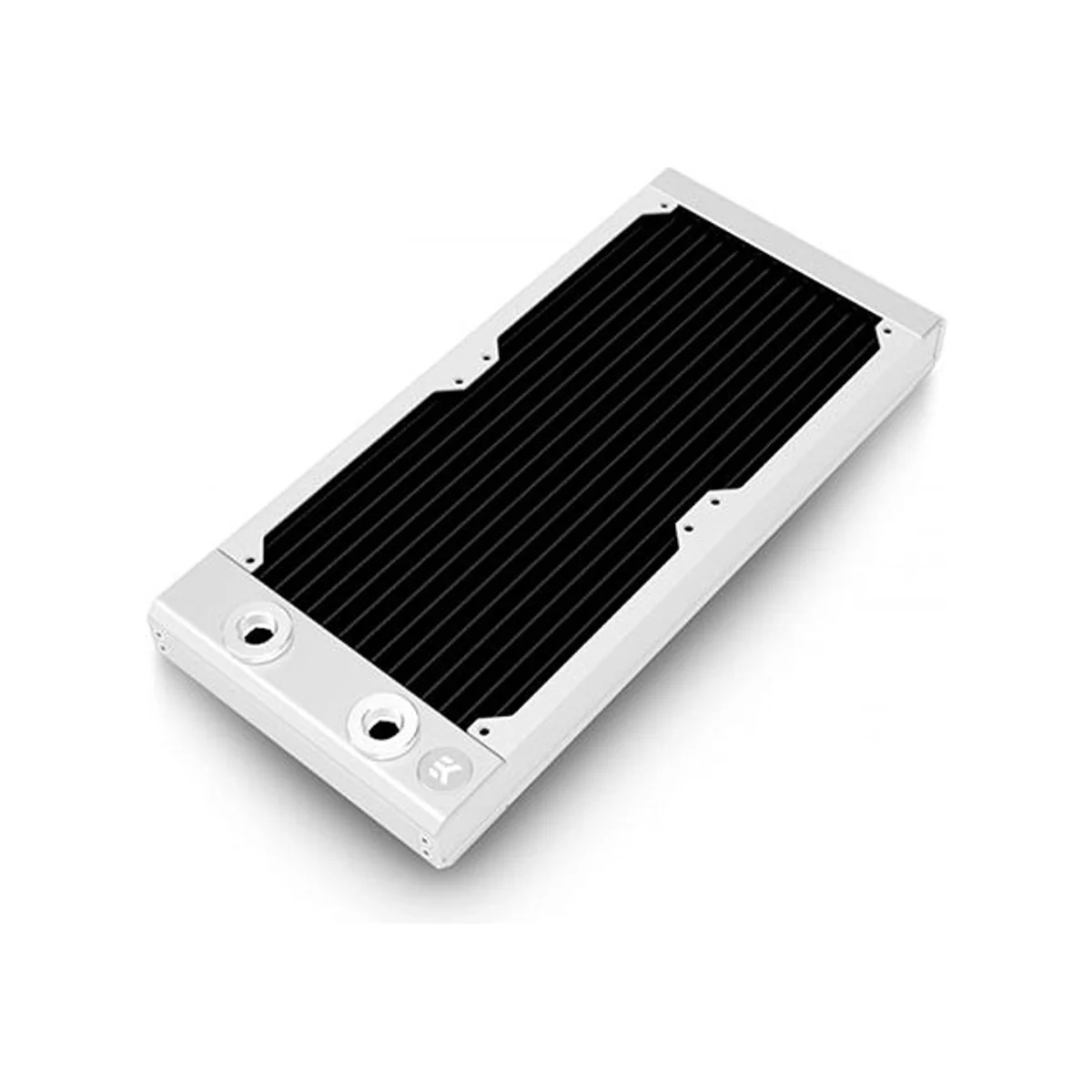 EKWB EK-Quantum Surface S240 Dual Fan Radiator - White | 240mm, 20 FPI - 3831109838976