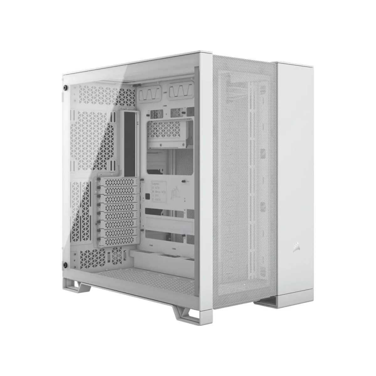 Corsair 6500D Dual Chamber Airflow ATX Gaming Case - White - CC-9011260-WW view 2