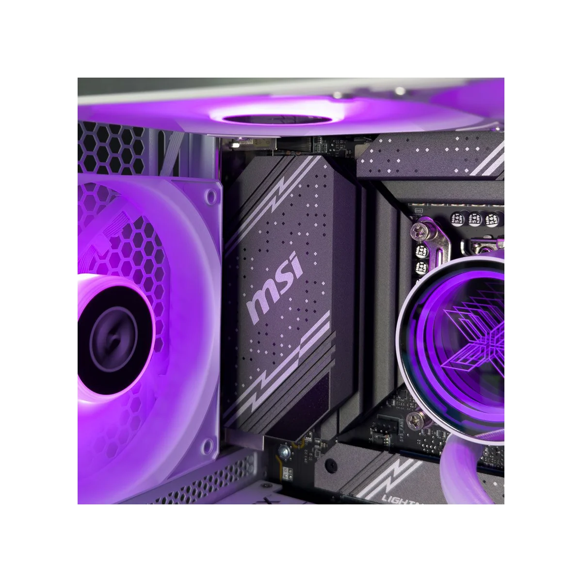 Gaming PC Deluxe Gaming Desktop (Core i7-14700F, 32GB DDR5 RAM, RTX 5070 12GB GPU) - Gaming_PC_Deluxe view 5