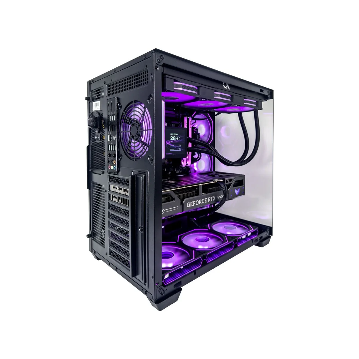 Gaming PC Radiant (Ryzen 7 7800X3D, 32GB DDR5, RTX 5070 Ti 16GB) - Gaming_PC_Radiant view 4