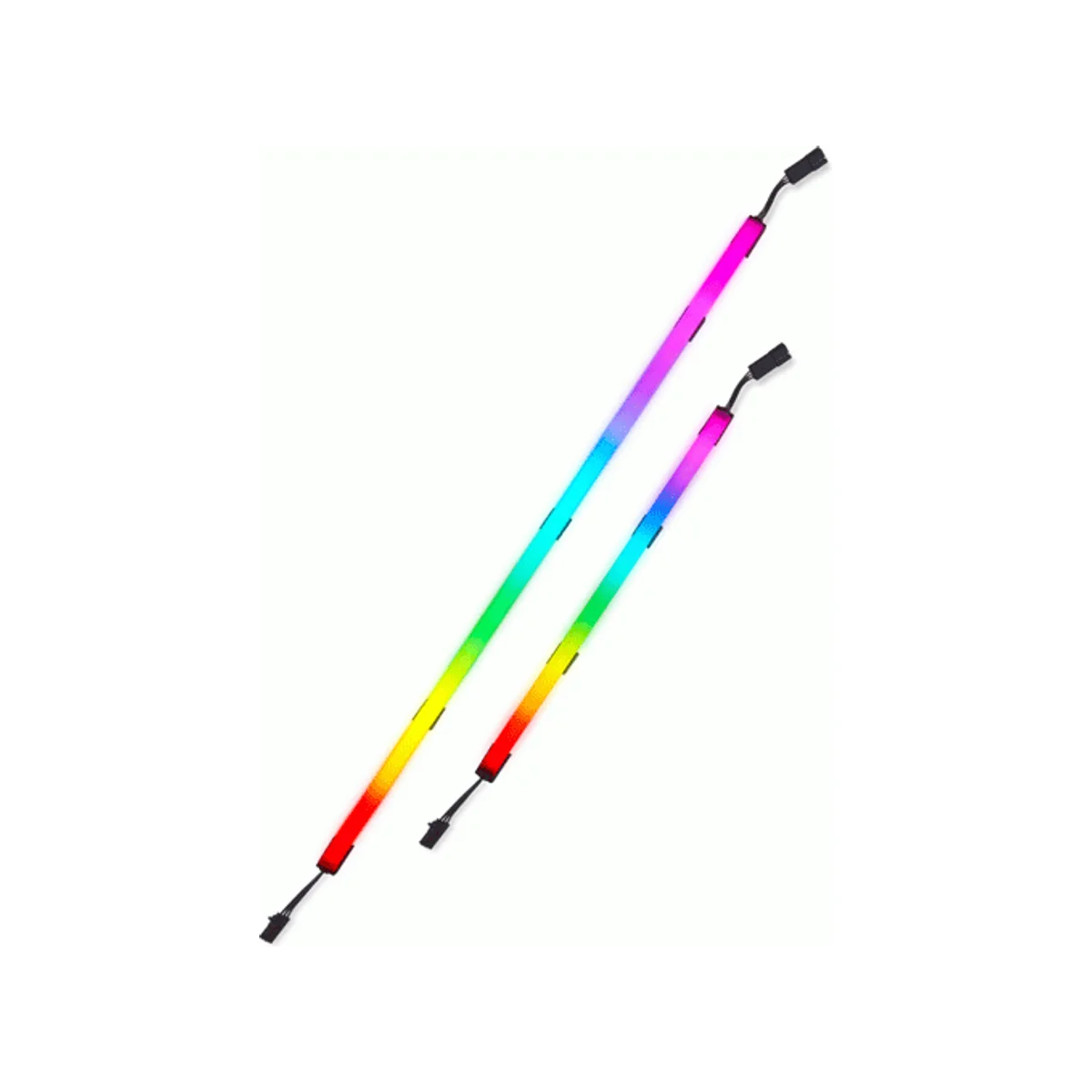 CORSAIR iCUE LS100 Smart Lighting Strip Starter Kit (2x Long, 2x Short Strips, Controller) - CD-9010001-NA view 2