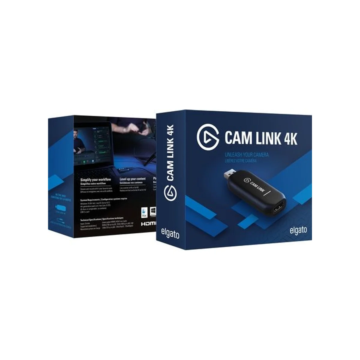 Elgato Cam Link 4K Record or Stream Capture Device (1080p60, 4K30, USB 3.1) - 10GAM9901 view 3