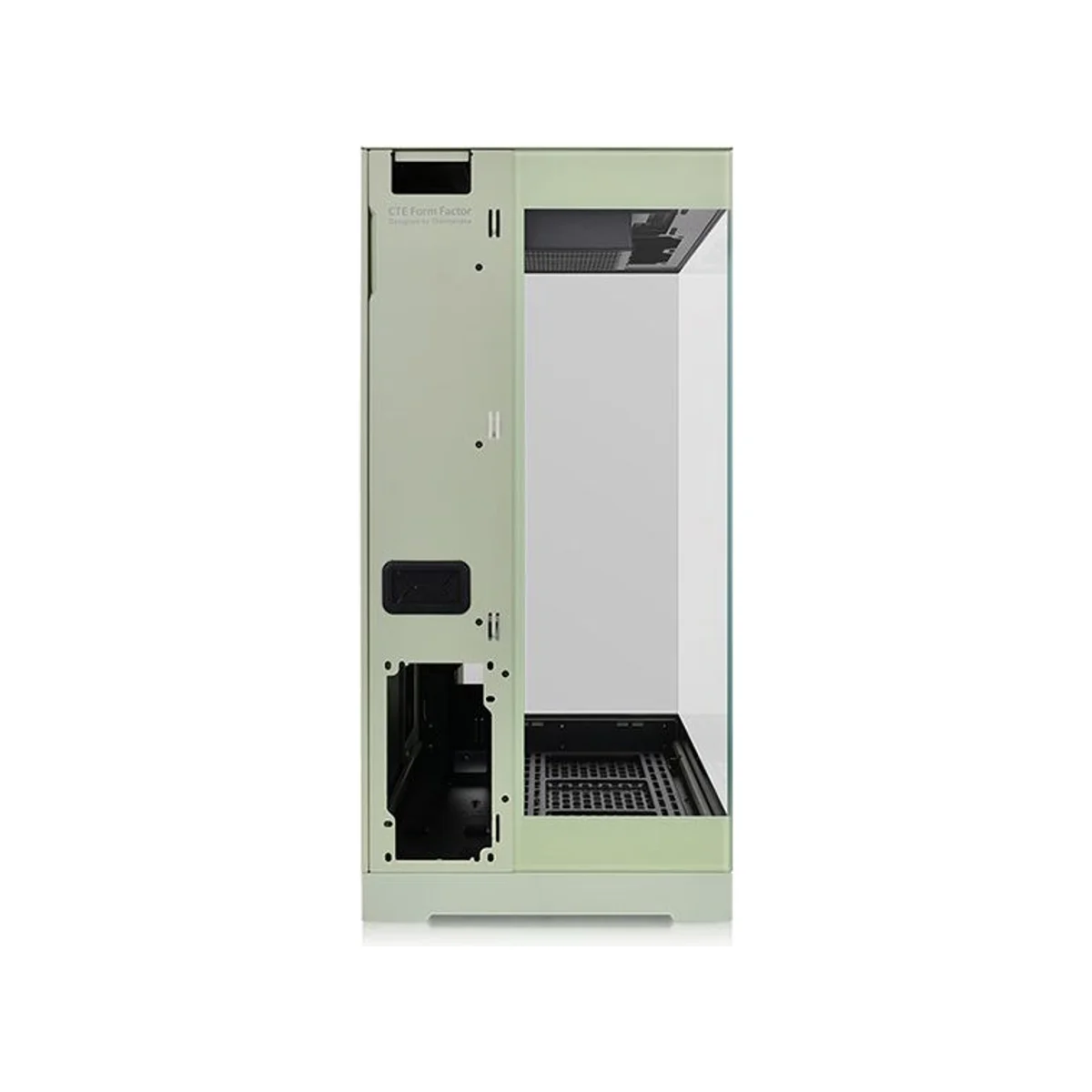 Thermaltake CTE E550 Tempered Glass Dual-chamber ATX Gaming Case - Green - CA-1Z8-00MEWN-00 view 4