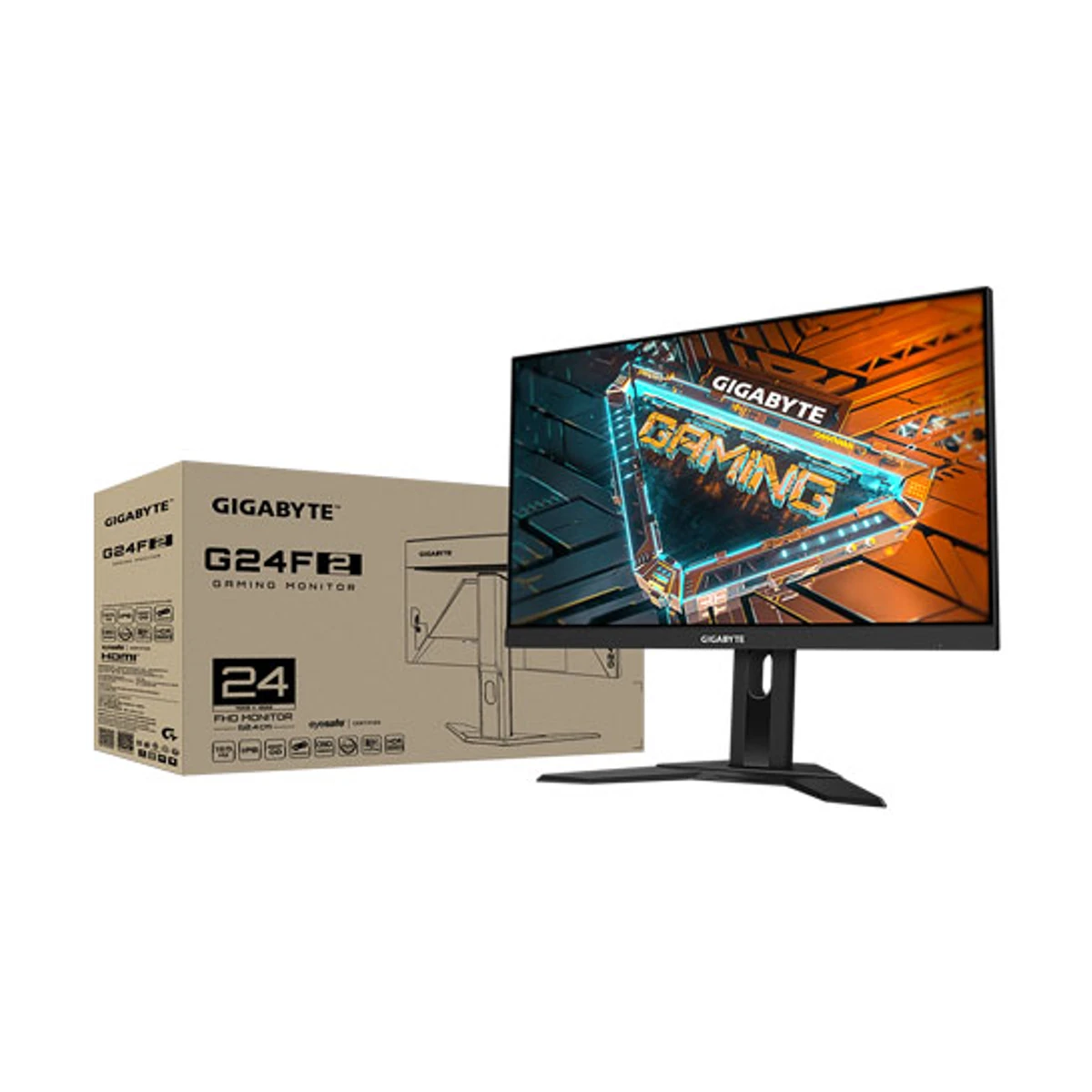 Gigabyte Aorus G24F 2 Gaming Monitor IPS FHD 165Hz 1ms - G24F-2-UK view 7