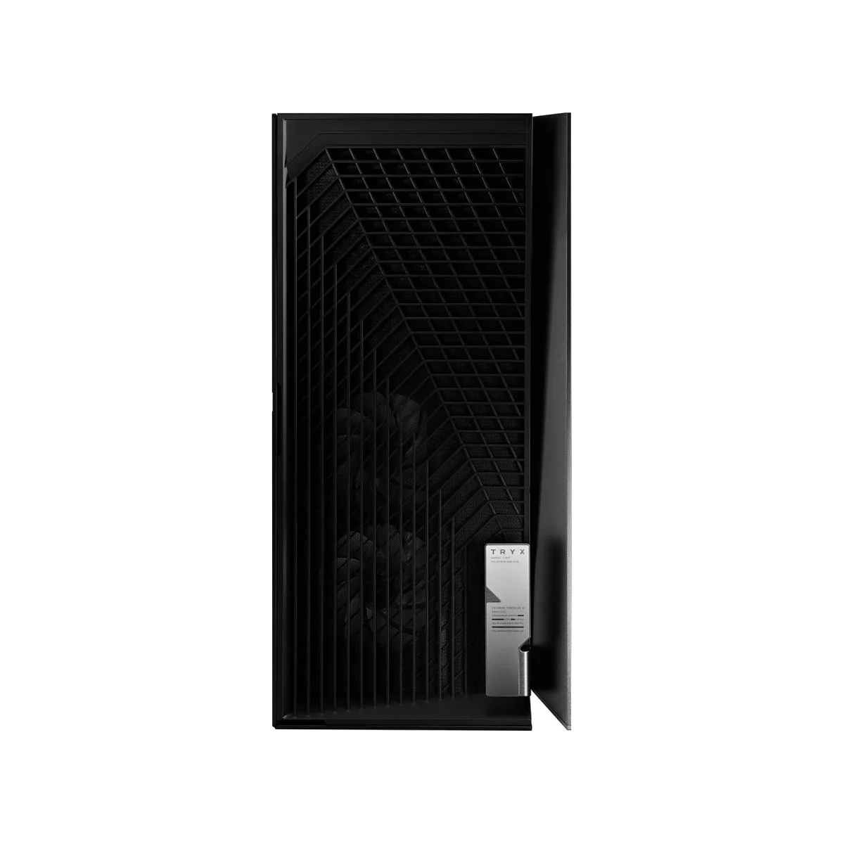 TRYX LUCA L70 Tempered Glass E-ATX Mid-Tower Gaming Case - Black - C-L700N-NN0H-G0K view 3