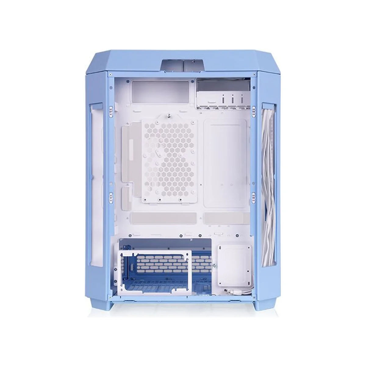 Thermaltake The Tower 600 Tempered Glass Mid-Tower Gaming Case - Blue - CA-1Z1-00MFWN-00 view 4