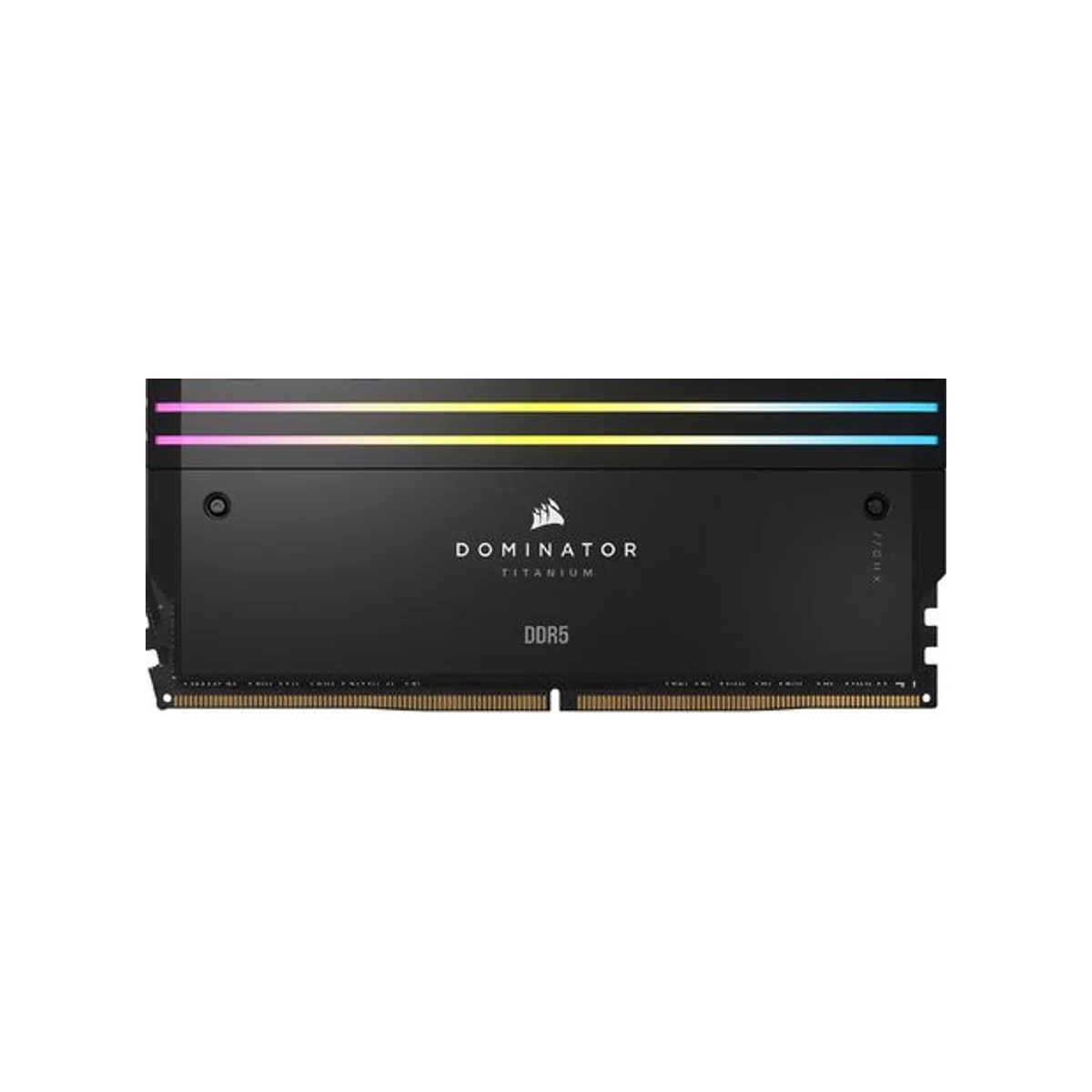 Corsair Dominator Titanium RGB 96 GB (2X48) DDR5 6400MHz RAM Memory (CL32, Intel XMP 3.0, Black) – CMP96GX5M2B6400C32 view 2