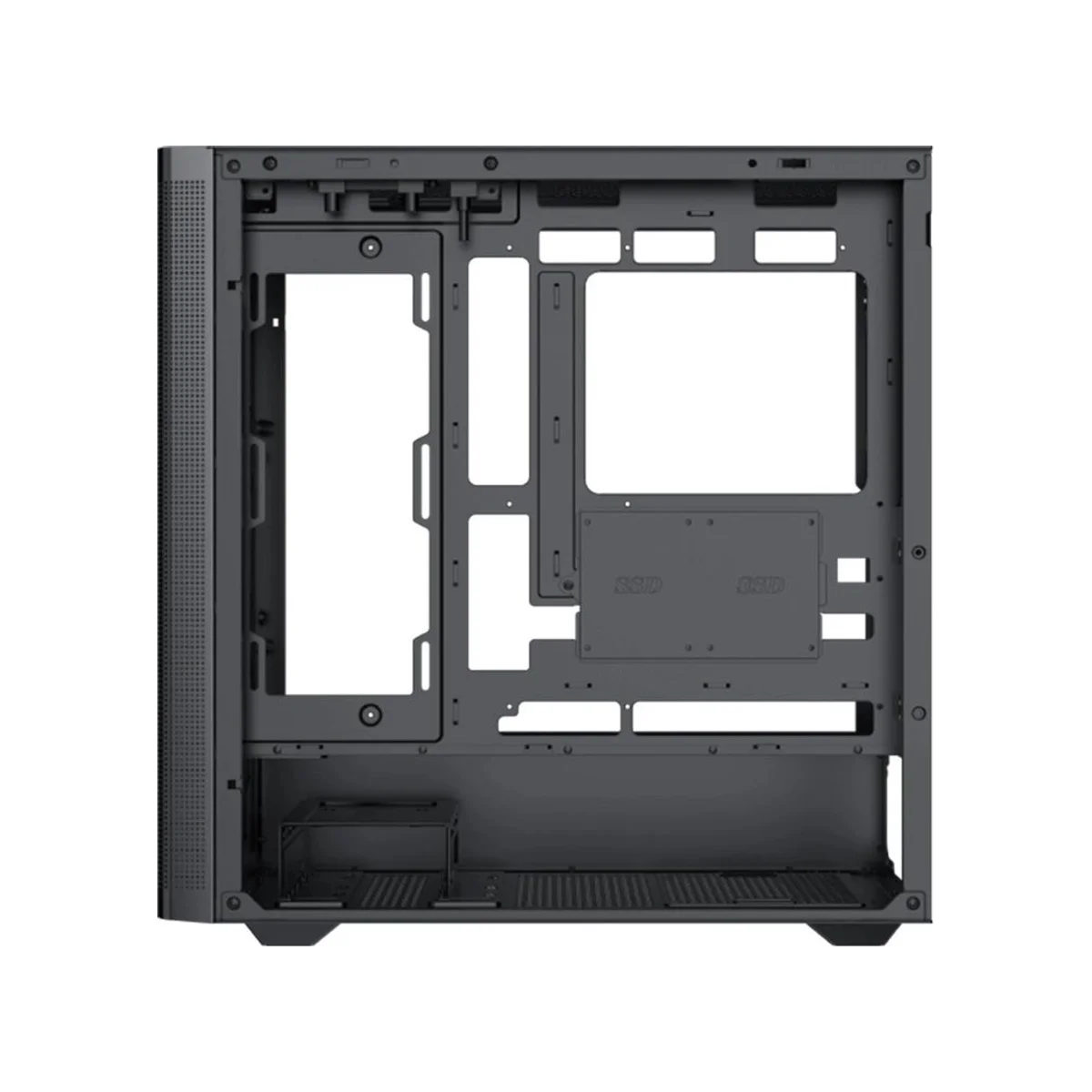 Xigmatek Osiris 4x Fans E-ATX Mid-Tower Gaming Case - Black - EN46803 view 4