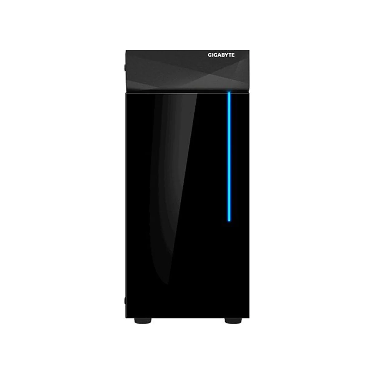 Gigabyte C200 GLASS - RGB ATX Gaming Case - Black - C200G-ATX view 2
