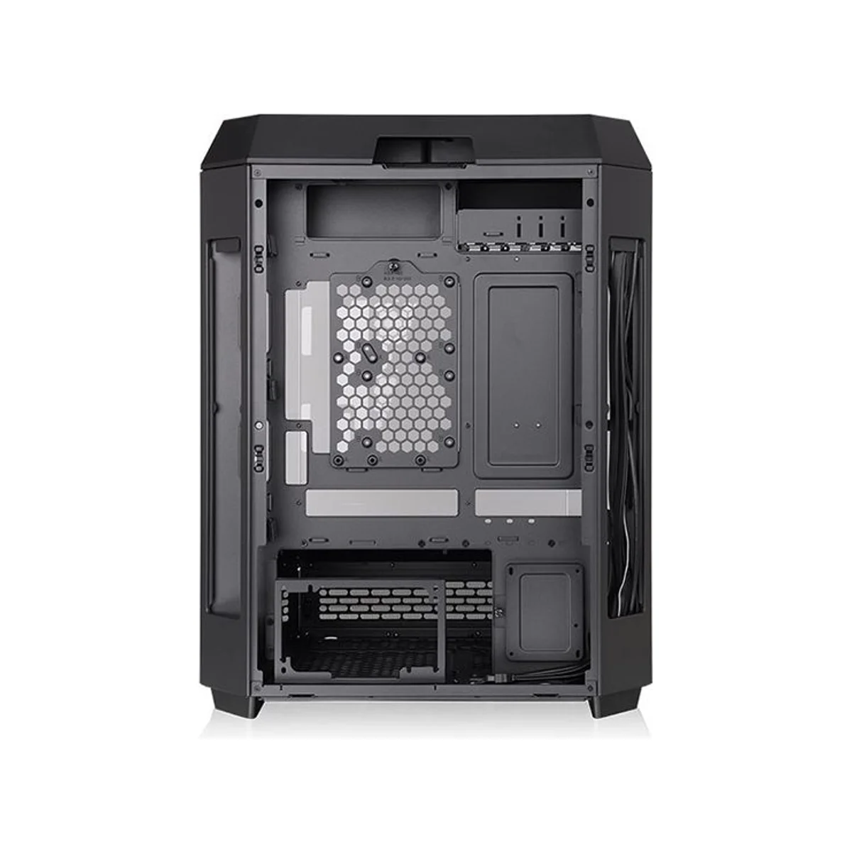 Thermaltake The Tower 600 Tempered Glass Mid-Tower Gaming Case - Black - CA-1Z1-00M1WN-00 view 4